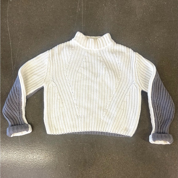 c/meo collective Sweaters - C/MEO COLLECTIVE Anthropologie Chunky Knit Cozy Mock Neck Oversized Sweater XS